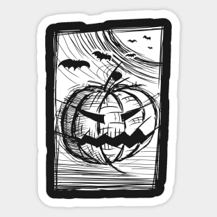 Halloween Pumpkin Sticker